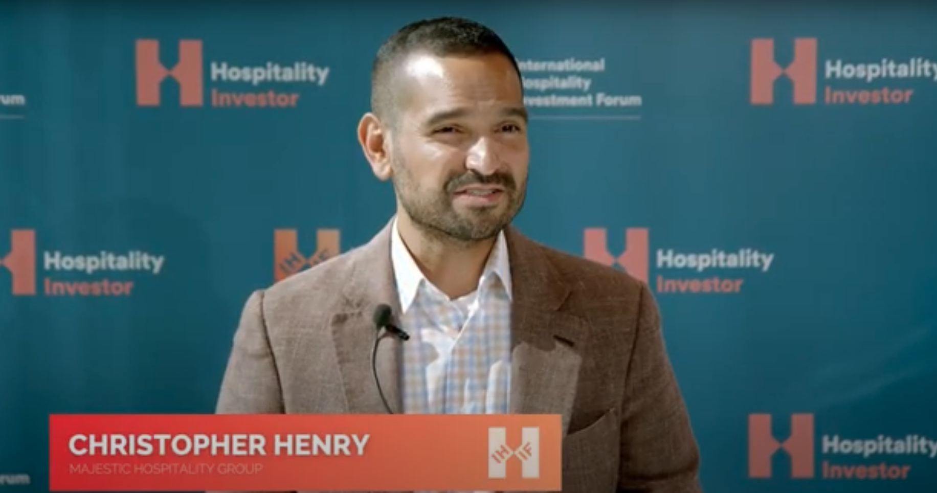 Hotel Developer Consultant Chris Henry Interviewed at IHIF Asia 2024